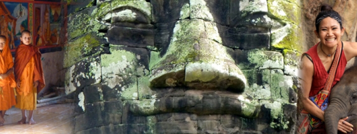 Cambodja, Laos, Thailand, Vietnam