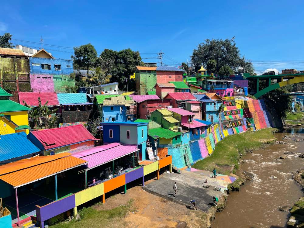 kleurrijke huizen
