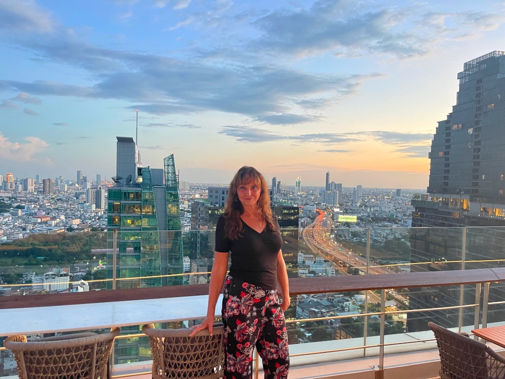 Bangkok vanaf een terras