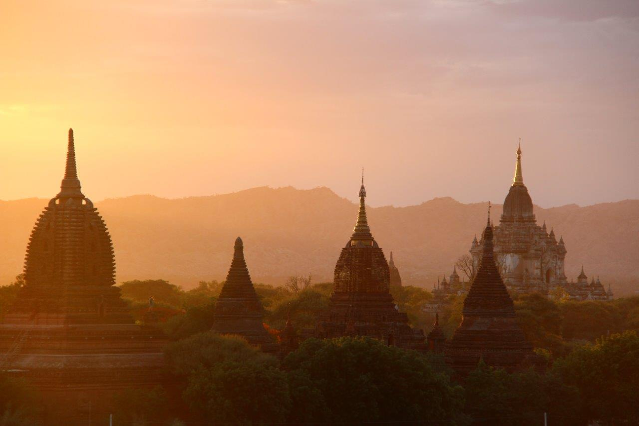 Bagan - sprookjesachtig uitzicht