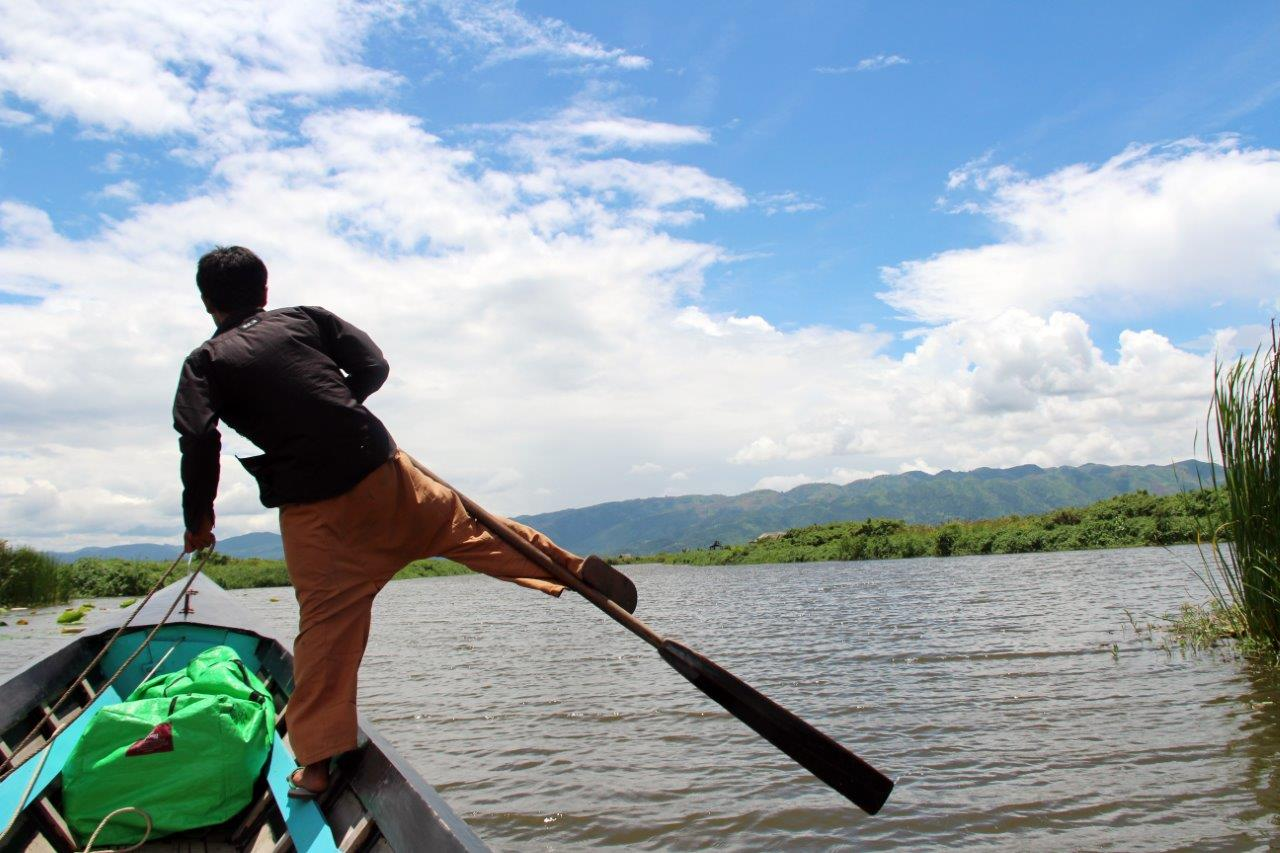 Kano op het Inlemeer