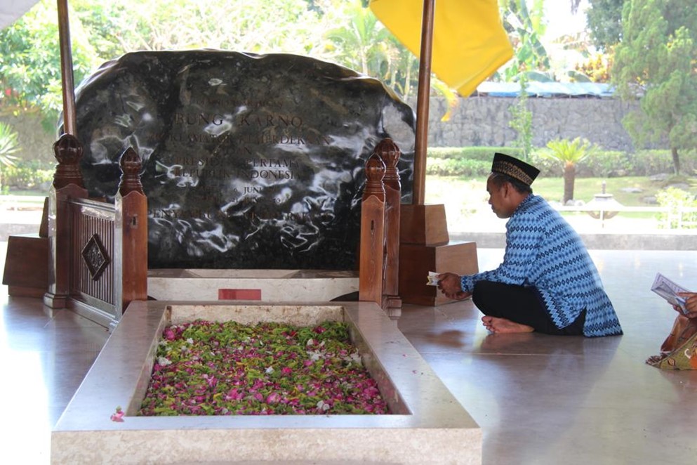 het graf van Soekarno