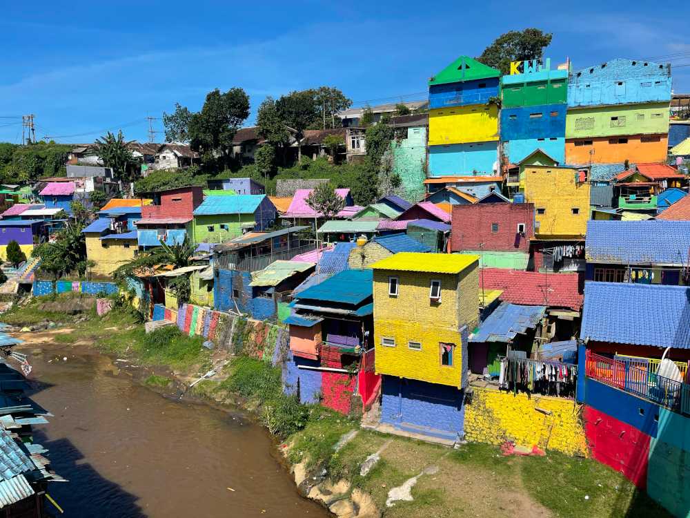 kleurrijke huizen